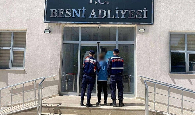 Adıyaman'da 9 yıl 2 ay hapis cezası bulunan şahıs yakalandı