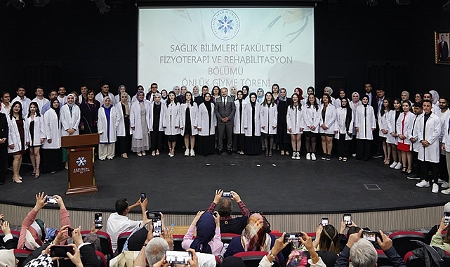 ETÜ Sağlık Bilimleri Fakültesinde "Beyaz Önlük Giyme" töreni yapıldı