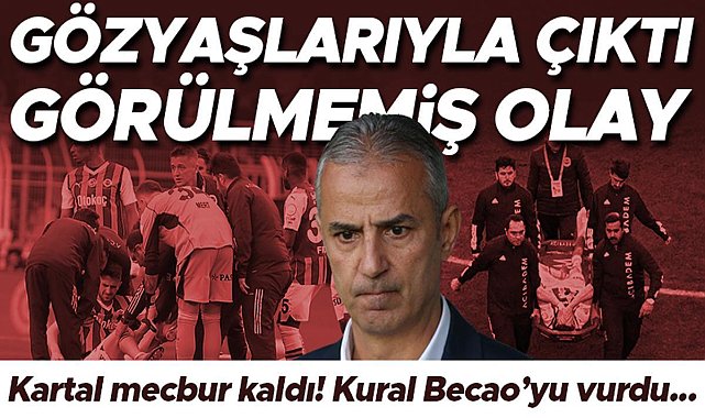 Fenerbahçe - Beşiktaş maçında sakatlanan İsmail Yüksek gözyaşlarını tutamadı! İsmail Kartal'dan 'yerli' zorunluluğu sebebiyle çifte değişiklik...