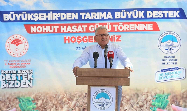 Kayseri Büyükşehir'in kırsala desteği sürüyor