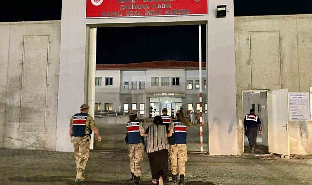 15 ayrı suçtan aranan kadın Üzümlü'de yakalandı