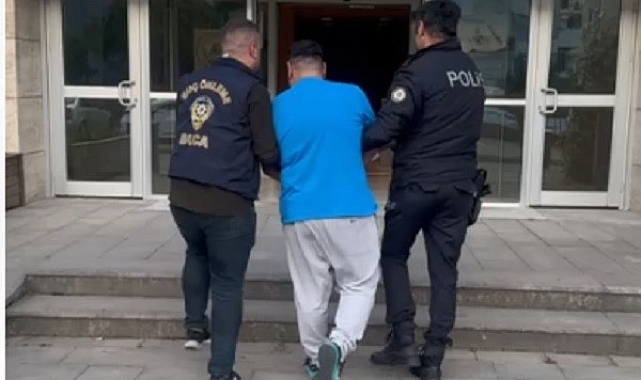 Aranan zehir taciri İzmir'in Buca ilçesinde kıskıvrak yakalandı