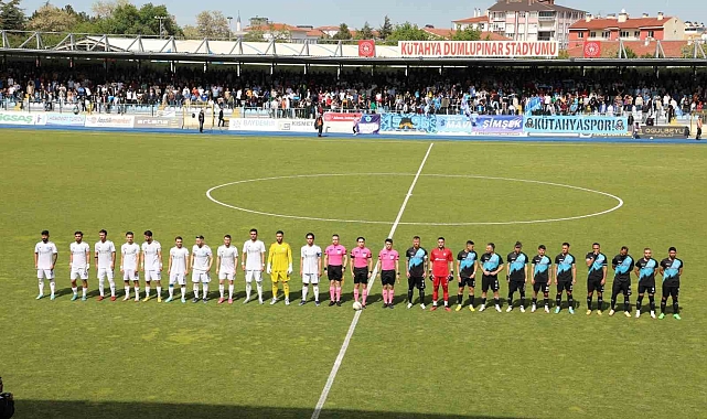 Belediye Kütahyaspor, TFF 3. Lig 3. Grup Play-Off 3. Tur maçında Erbaaspor'u 2-1 mağlup etti