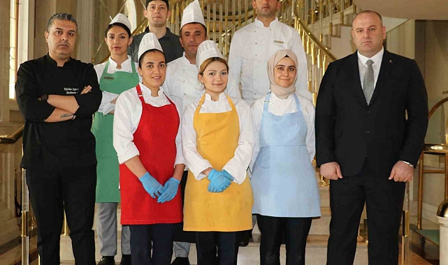 Beş yıldızlı Otel'de Türk Mutfağı Haftası'nı kutlandı