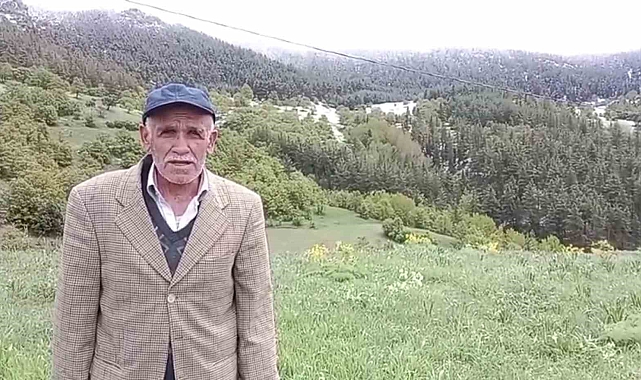 Coreker Yaylası'na kar yağdı