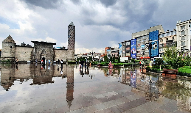 Erzurum için sağanak yağış uyarısı