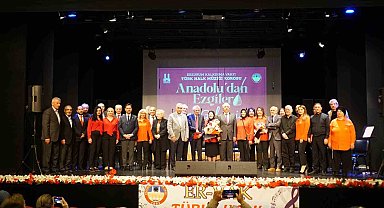 Erzurum Kalkınma Vakfı Türk Halk Müziği konser, yoğun ilgi gördü