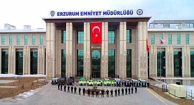 Erzurum polisi, yaptığı denetim ve incelemede metamfetamin geçirdi
