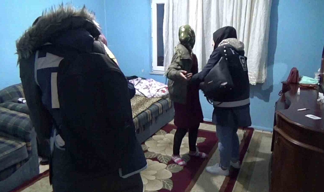 Erzurum'da düzenlenen operasyonda 13 kaçak göçmen yakalandı