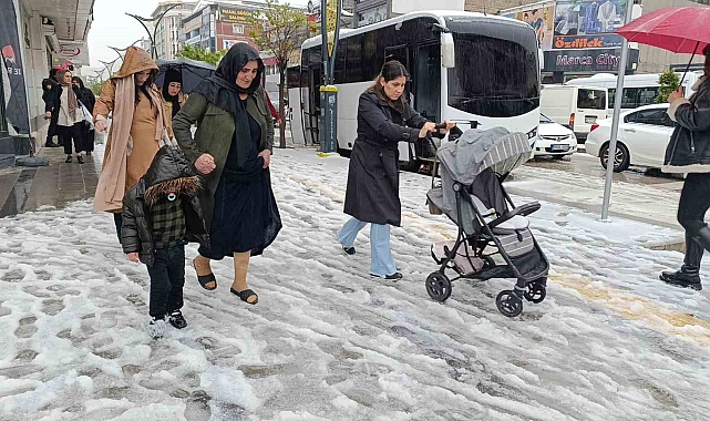 Etkili olan dolu kışı aratmadı