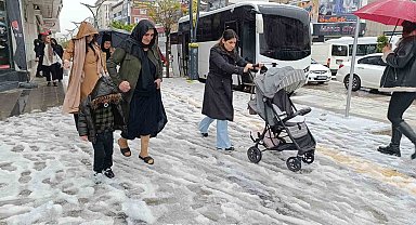 Etkili olan dolu kışı aratmadı