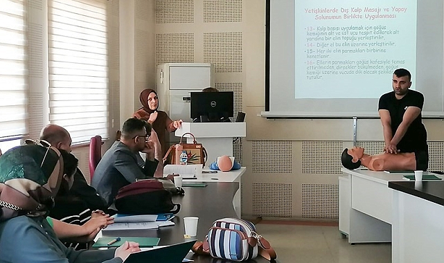ETÜ'de görev yapan personellere eğitim verildi