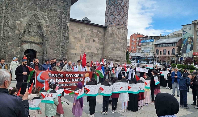 Filistin'de yaşanan drama yönelik sessiz yürüyüş tepkileri devam ediyor