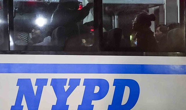 Filistin'e destek gösterilerinde 282 öğrenciyi gözaltına alındı