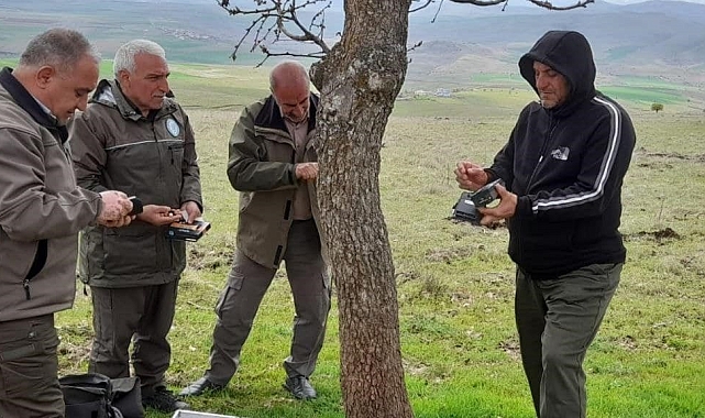 Fotokapanların bakımı yapıldı