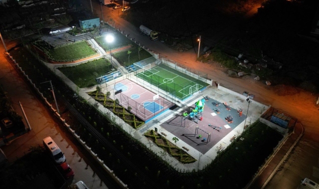 Gebze'nin o mahallesine tam donanımlı konsept park
