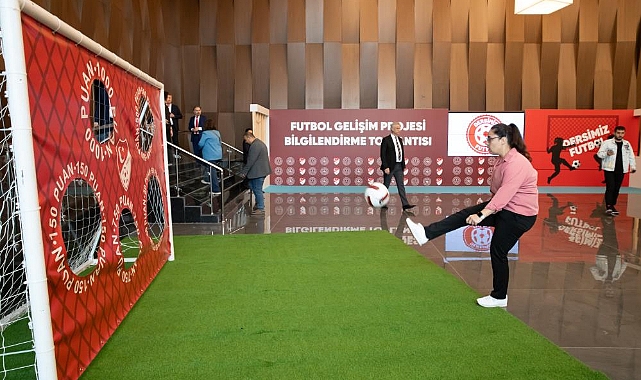 GSB, MEB ve TFF'den ortak projev Hedef 100 bin öğrenciye erişmek