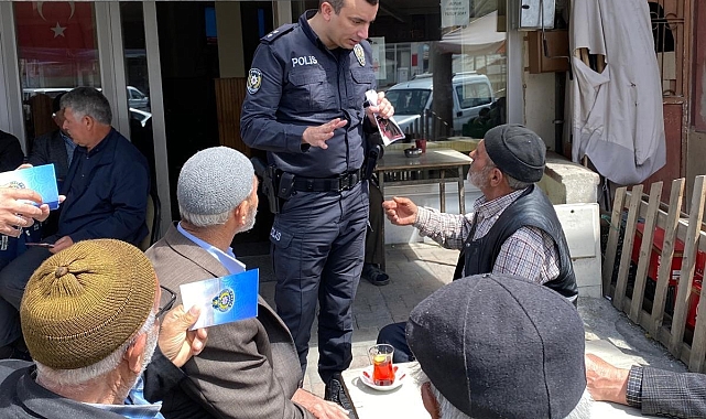 Halkı dolandırıcılara karşı uyarıcı çalışmalar devam ediyor