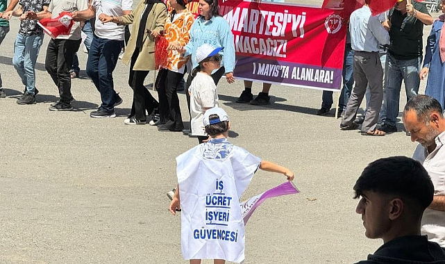 Iğdır’da 1 Mayıs Emek ve Dayanışma Günü kutlandı