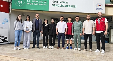 Iğdır’da ‘Atatürk Gençliği’ Voleybol Turnuvası