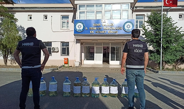 Iğdır’da tıra gizlenmiş 75 kilo uyuşturucu ele geçirildi