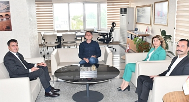 Iğdır İl Özel İdaresinden Kaymakam Özcan’a Ziyaret