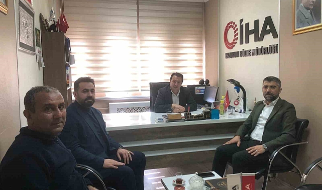 İHA Erzurum Bölge Müdürlüğü'ne ziyaret