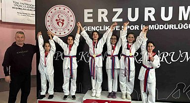 İspirli sporcular, müsabakalara damga vurdu