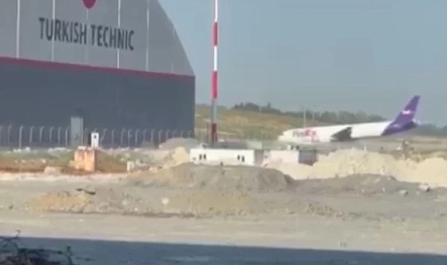 İstanbul Havalimanı'nda kargo uçağı paniği! İniş takımları açılmayınca...