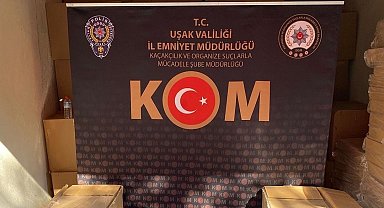Kaçak makaron ele geçirildi