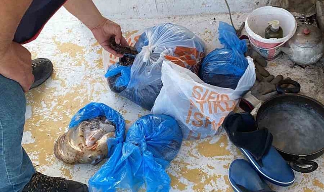 Kanuna aykırı avlananlar denetime takıldı