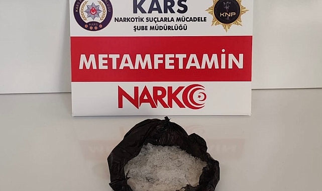 Kars'ta uyuşturucu ele geçirildi