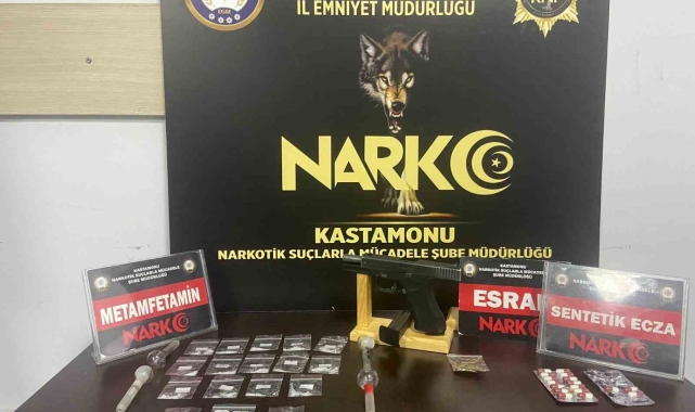 Kastamonu'da uyuşturucu operasyonu: 1 tutuklama