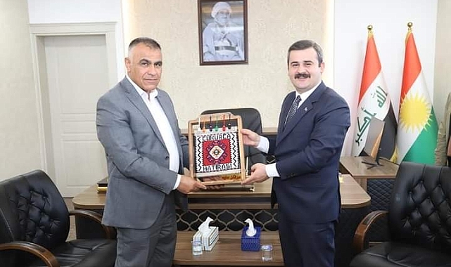 Kaymakam Kumcu, Irak'a açılan Üzümlü Sınır Kapısı'nda incelemelerde bulundu