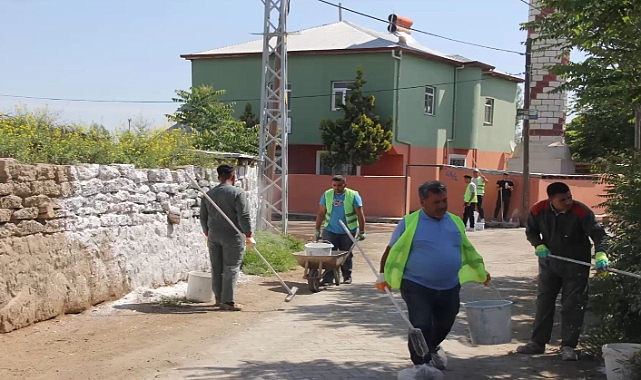 “Köylerimiz Güzelleşiyor” projesi Kadıkışlak köyünü güzelleştiriyor