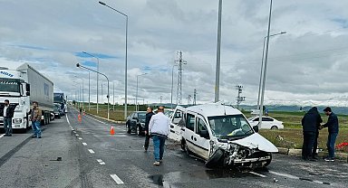 Kuzey çevre yolundaki kazada 6 yaralı var