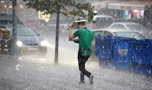 Meteoroloji'den gök gürültülü sağanak uyarısı
