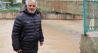 Oltu Çayı coştu