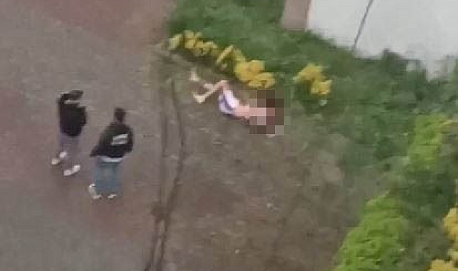 Polisten kaçmaya çalışan şahıs 5'inci kattan atlayarak ağır yaralandı