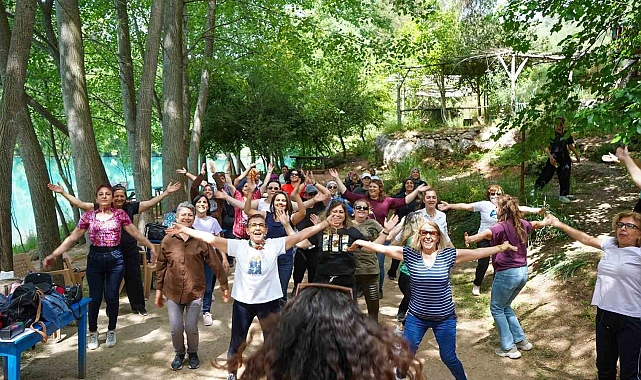 'Sağlık için Hareket Et Günü'nü doğada kutlandı