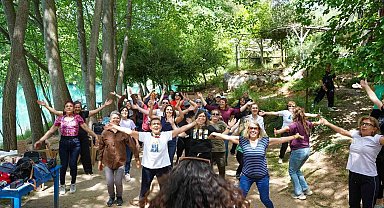 'Sağlık için Hareket Et Günü'nü doğada kutlandı