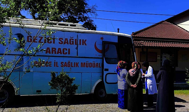Sağlık taraması yapıldı, halkı bilgilendirdi