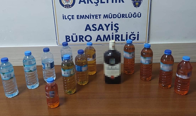 Sahte alkollü içki satan şahıs tutuklandı