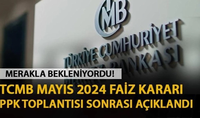 TCMB faiz kararını açıkladı. Faizler %50’de sabit kaldı