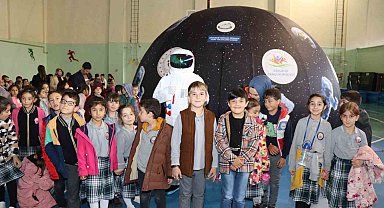 "Uzay Yolculuğu Çadırı" ilgi  gördü