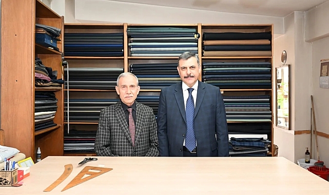 Vali Çifçi, Ahilik Haftası'nda esnafaı ziyaret etti