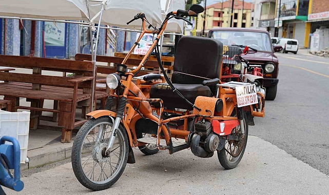60 yıllık motosikletler, Sivas'ta sergileniyor