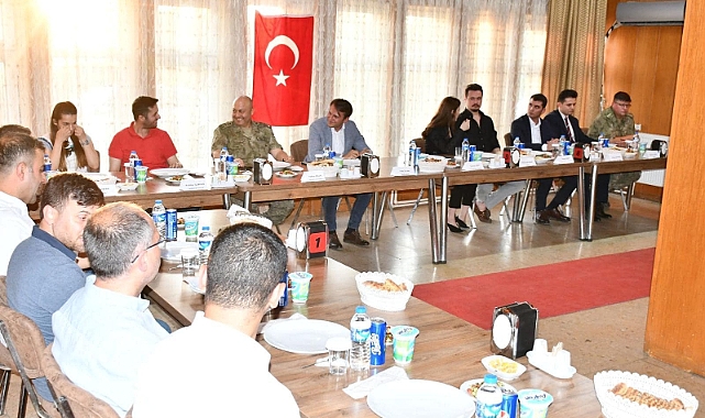 Aralık’ta tayini çıkan personellere veda yemeği