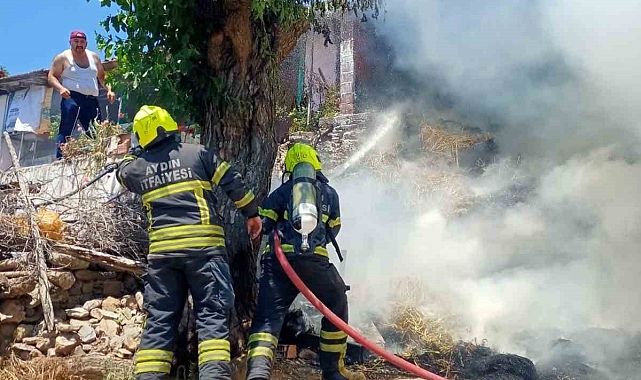 Aydın Büyükşehir Belediyesi İtfaiyesi 24 Saatte 59 Yangına Anında Müdahale Etti