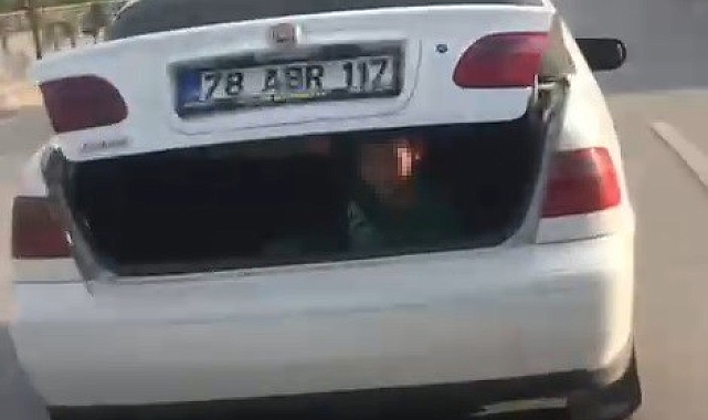 Bagajda tehlikeli yolculuk